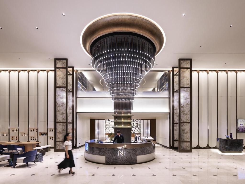 Χώρος καθιστικού στο Novotel Shanghai JingAn