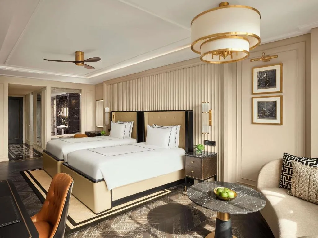 Signature Twin Room with City View with Complimentary Airport Transfers (T1 & T2), Soft Mini Bar, Daily 4 Piece Laundry (Non Cumulative)