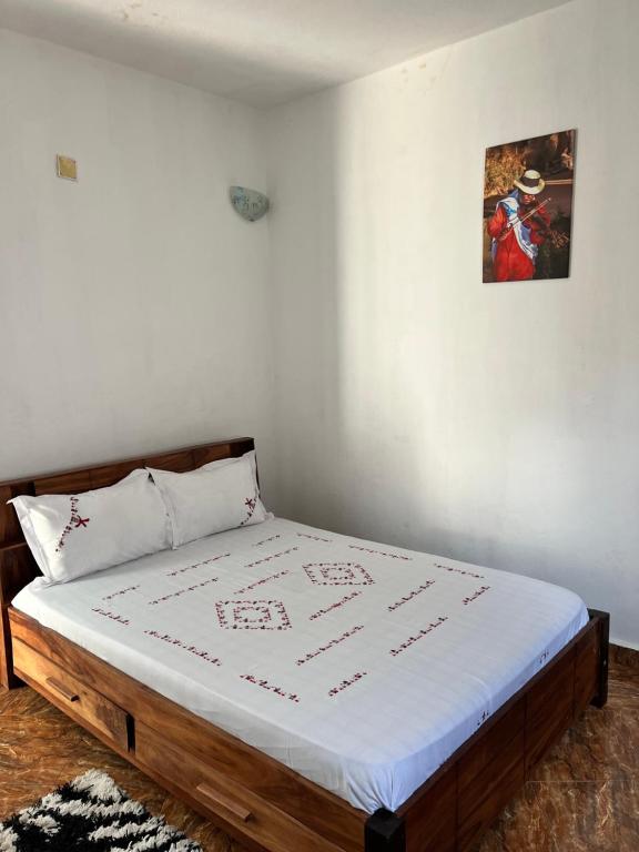 Ένα ή περισσότερα κρεβάτια σε δωμάτιο στο Majunga Be