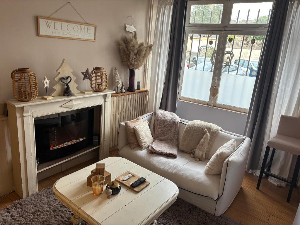 O zonă de relaxare la Kosy Suite