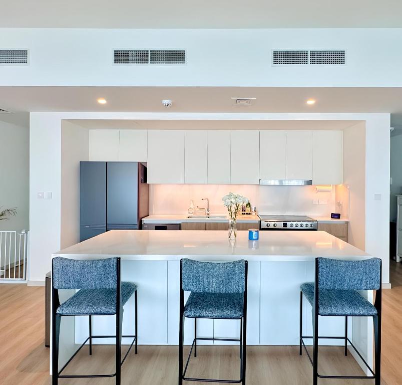 Η κουζίνα ή μικρή κουζίνα στο Amaizing Villa in a Calm Neighborhood