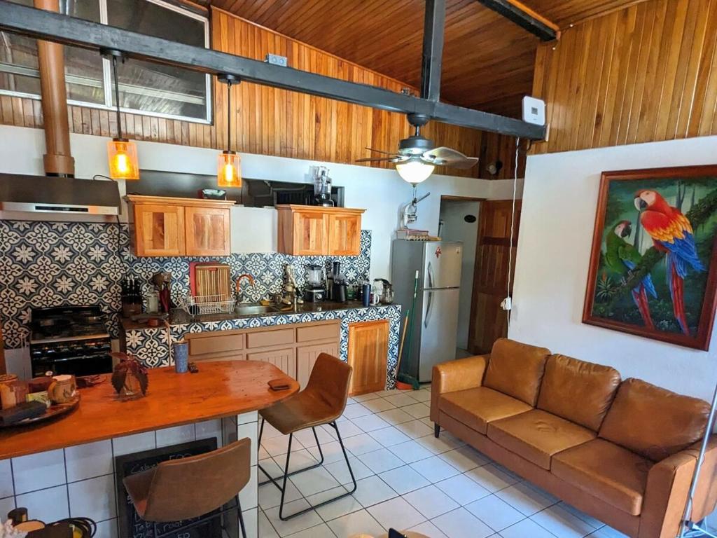 Η κουζίνα ή μικρή κουζίνα στο Casa Volcan Arenal