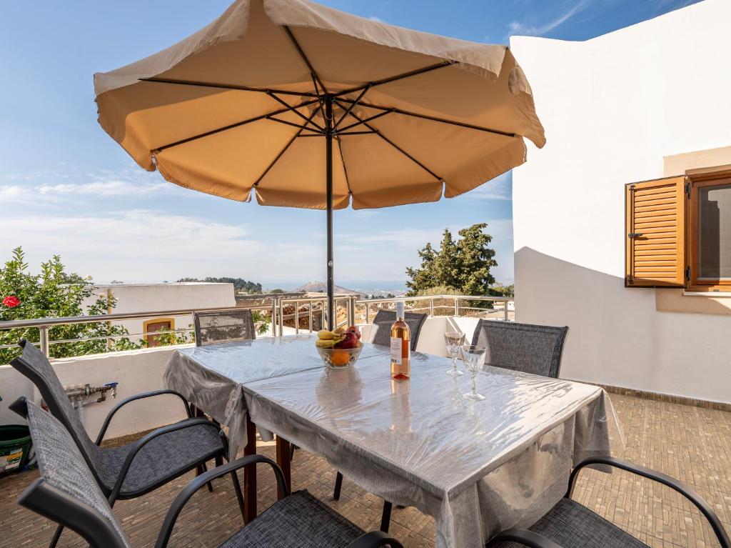 Balkón nebo terasa v ubytování Serenity House - Magic sunsets