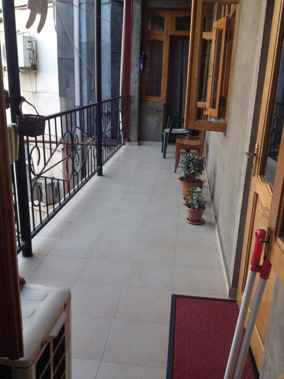 Balkón nebo terasa v ubytování Guest House kartvelishvili