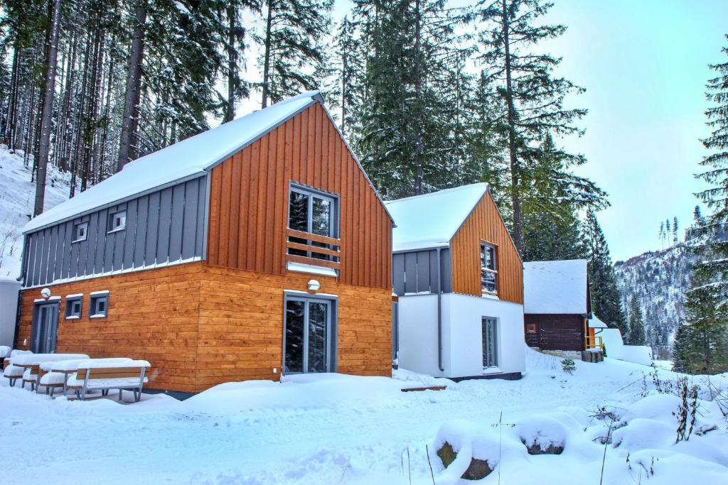 Το Chata ŠENKÁRKA Zuberec τον χειμώνα