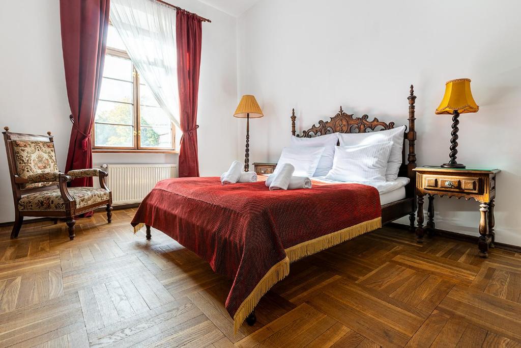Zamek Rzucewo - Chambre Double Supérieure