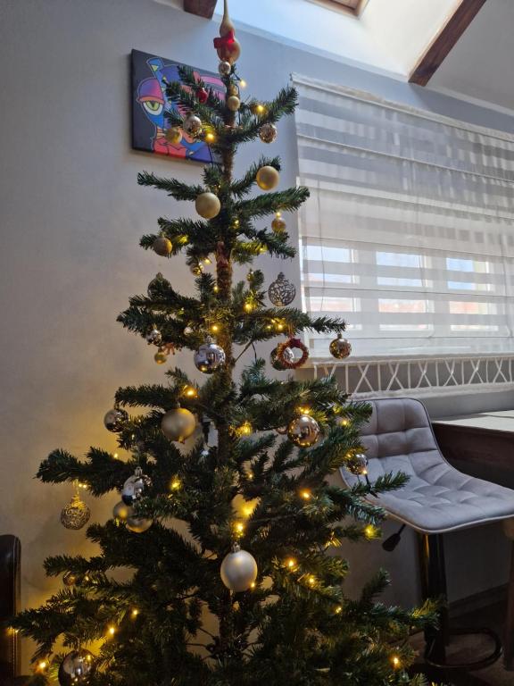 Posezení v ubytování Jaukus butas senamiestyje