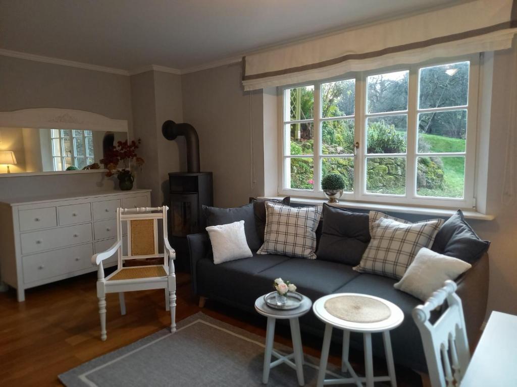 Posezení v ubytování Zum Hermannsberg