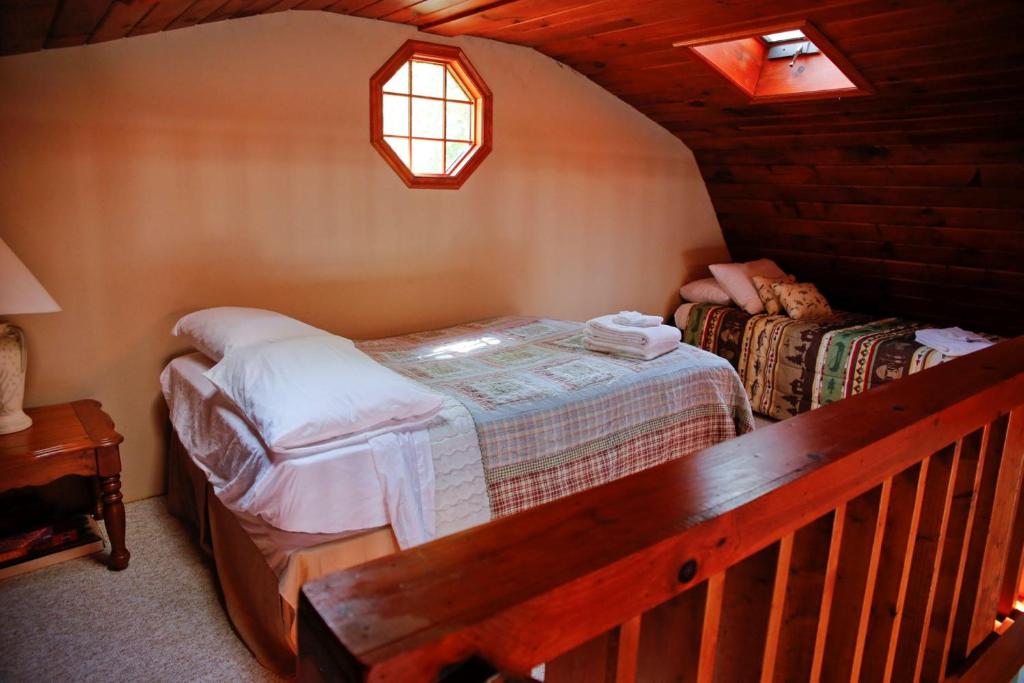 Ένα ή περισσότερα κρεβάτια σε δωμάτιο στο The Fish Inn