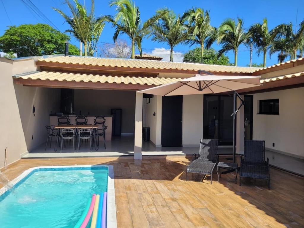 Bassein majutusasutuses Chacara Premium või selle lähedal