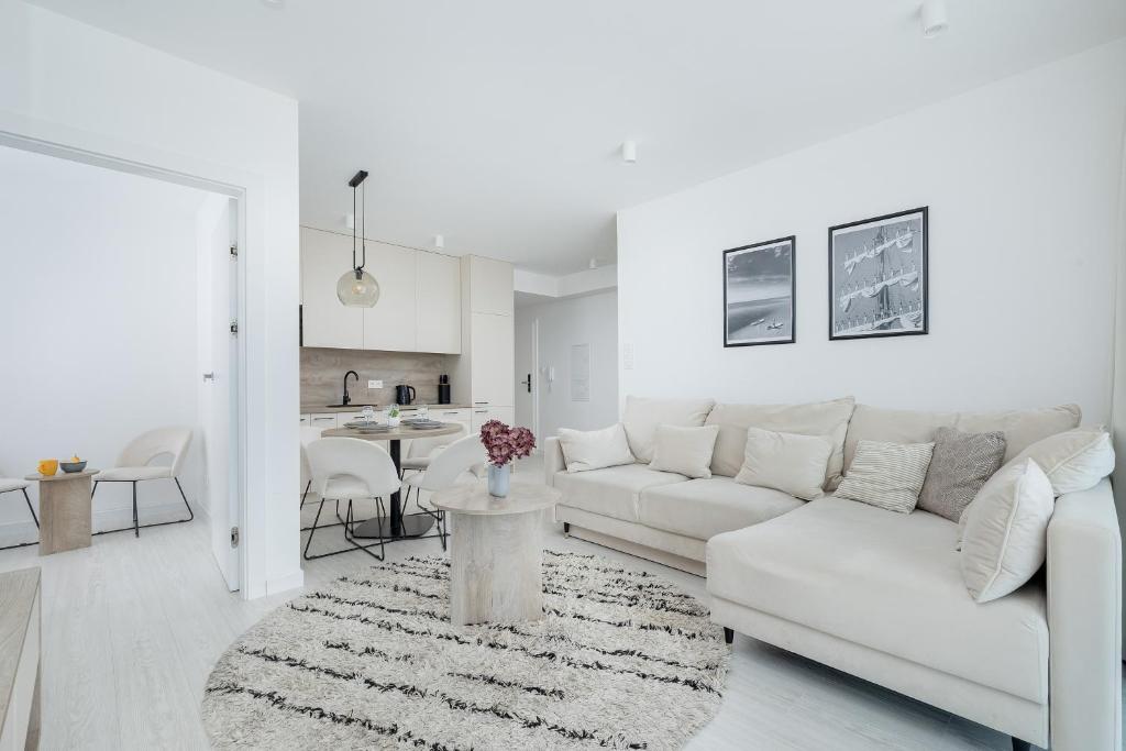 Et opholdsområde på Westin House Koralowa by Solarento