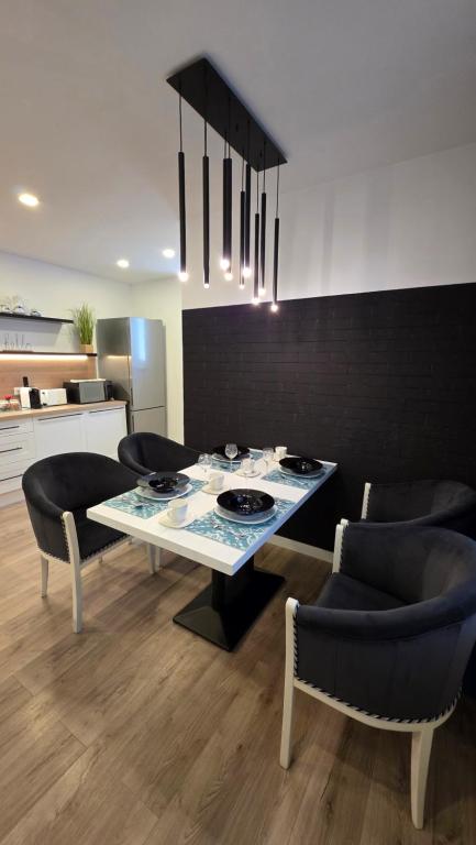 Posezení v ubytování Nico's Central Residence