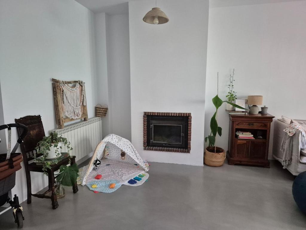 Un lugar para sentarse en The Station Cottage