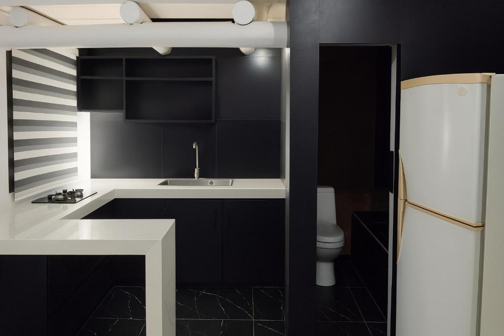 Køkken eller tekøkken på Batt