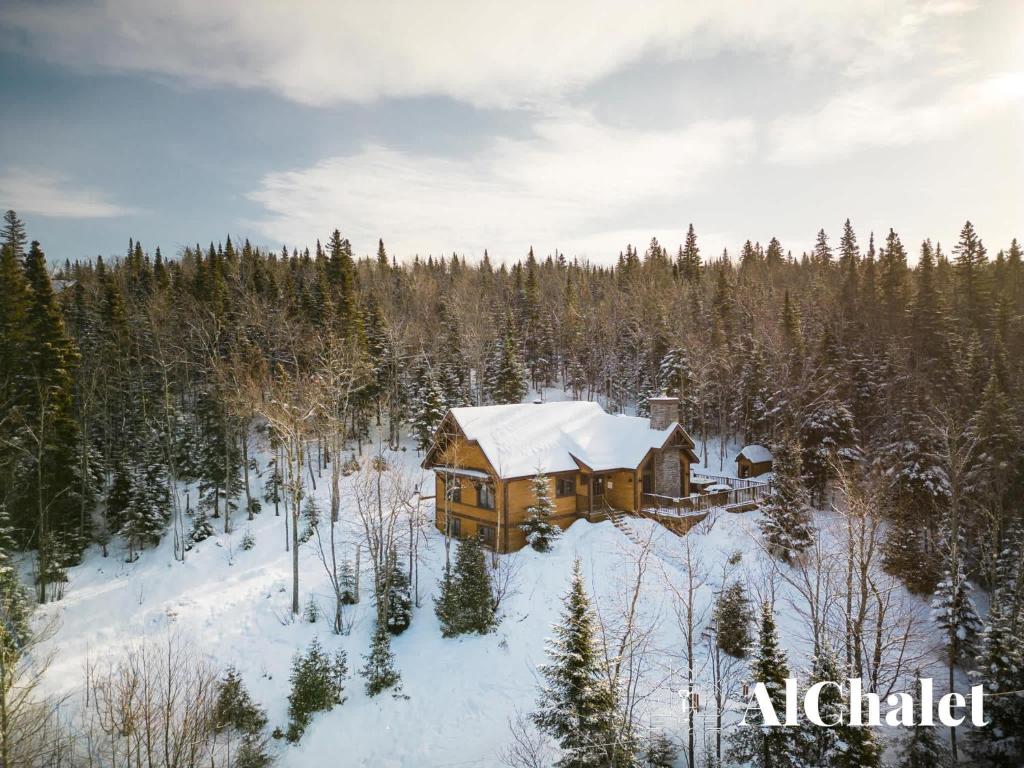 Villa Alpine - Alpin en Foret avec Spa v zimě