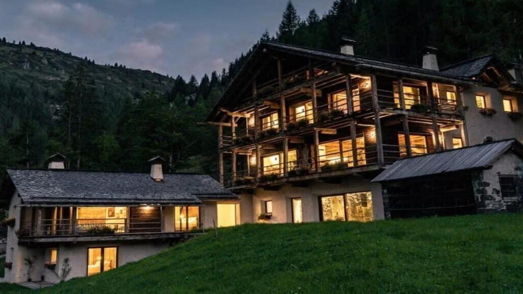 Γενική θέα στο βουνό ή θέα στο βουνό από  αυτή η παραθεριστική κατοικία