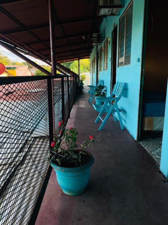 Balkón nebo terasa v ubytování Hotel Isla Bonita