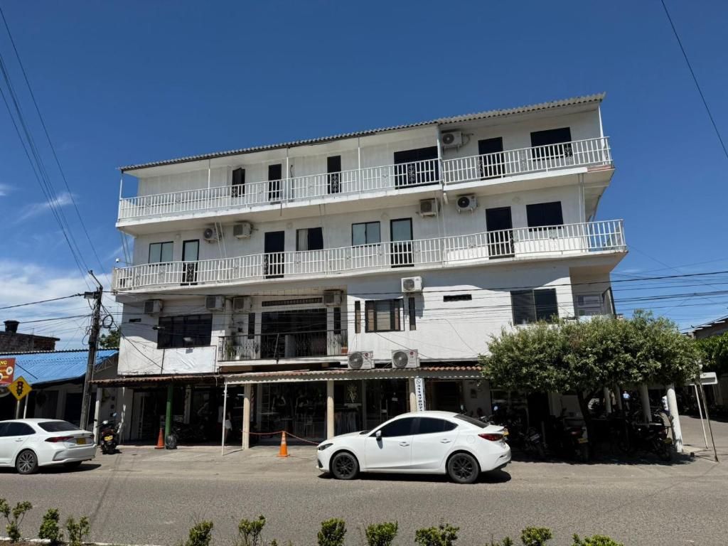 Budova, kde se hotel nachází