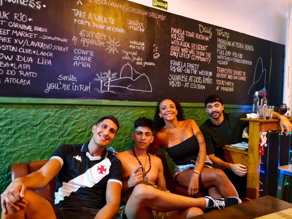 Huéspedes de Cocos Hostel Rio