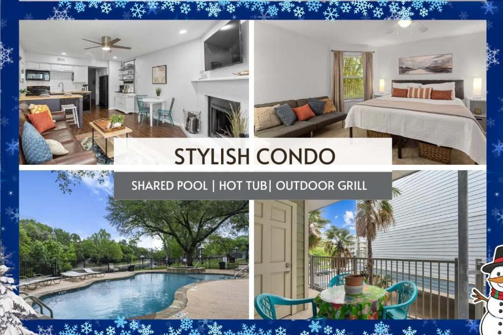 Foto sihtkohas New Braunfels asuva majutusasutuse Shared Hot Tub & Pool Grill River Access galeriist