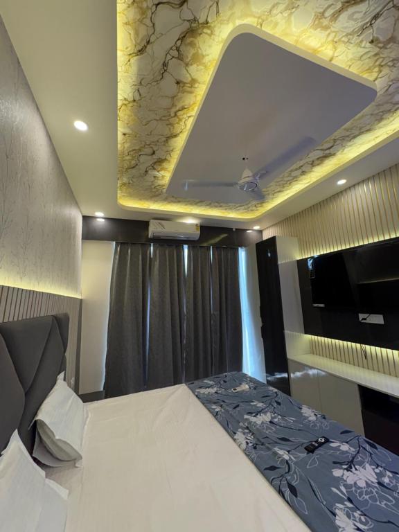 Et opholdsområde på WanderNest Stay 2