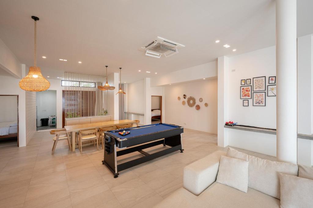 Istumisnurk majutusasutuses The Seacation Pool Villa