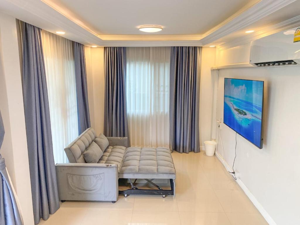 Posezení v ubytování Luxury Private Cozy warm house