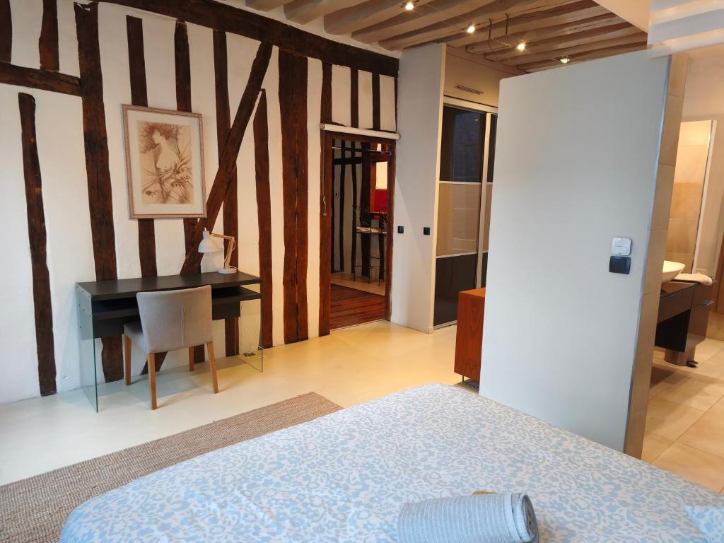 Le Vieux Palais Hypercentre Rouen, Place Vieux Marché - Linge & Ménage Inclus