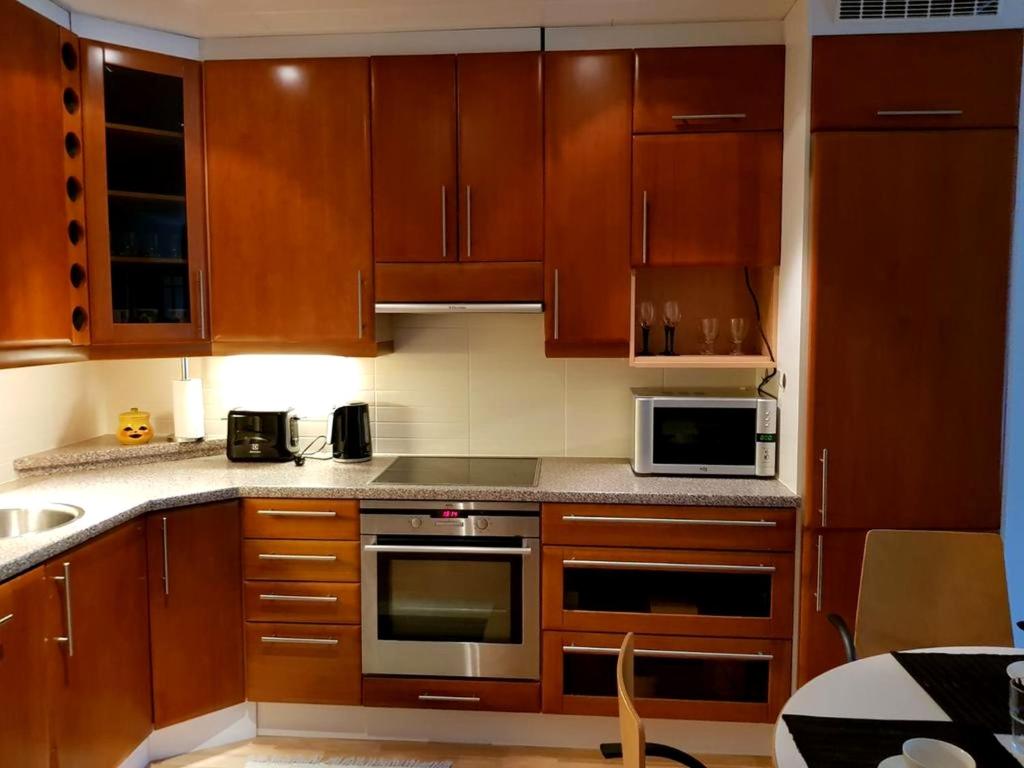 Køkken eller tekøkken på Apartamento T2