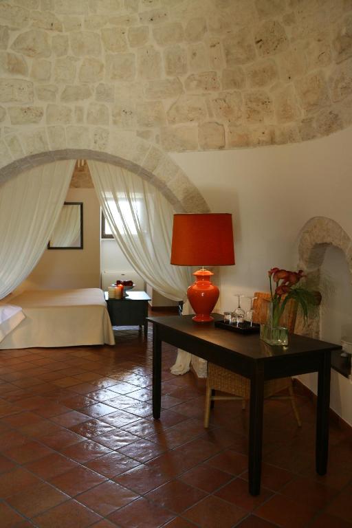 Posezení v ubytování Abate Masseria & Resort