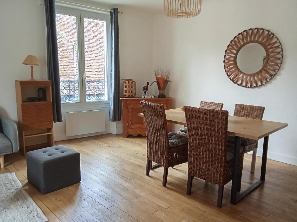 Posezení v ubytování Gîte du Palais