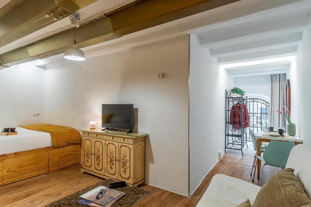 TV/trung tâm giải trí tại 2537 - AB Sant Antoni Studio