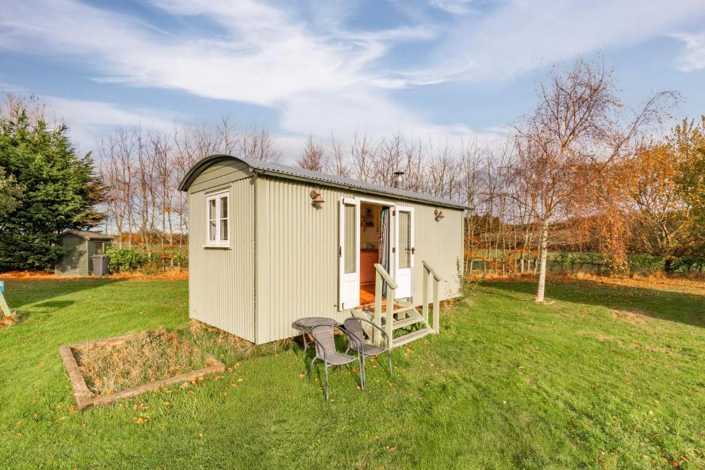 Zahrada ubytování Shepherds Hut by Leap Escapes