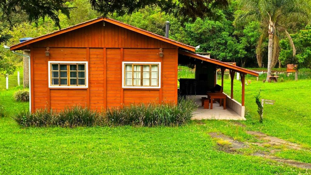 En have udenfor Chácara Caminho do Paraíso