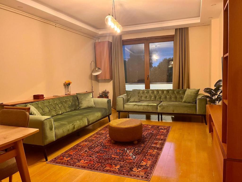 لابی و فضای عمومی Next to Cevahir Shopping Mall Perfect location comfortable luxury apartment - تصویر ۵