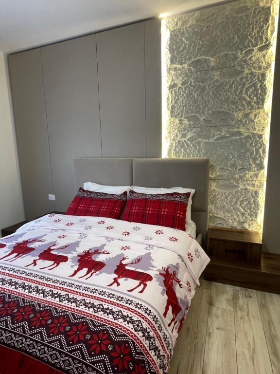 Ένα ή περισσότερα κρεβάτια σε δωμάτιο στο Class Elite Apartment