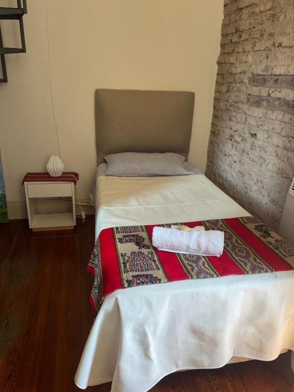 Ένα ή περισσότερα κρεβάτια σε δωμάτιο στο ZenTelmo