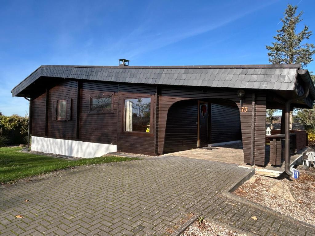 Bygningen som feriehuset ligger i