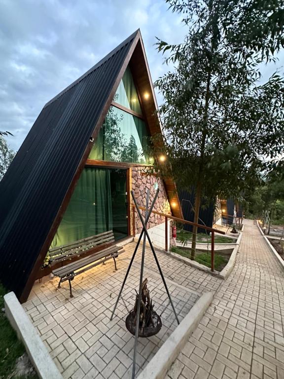 Zahrada ubytování Chalés Mirante da Serra PB