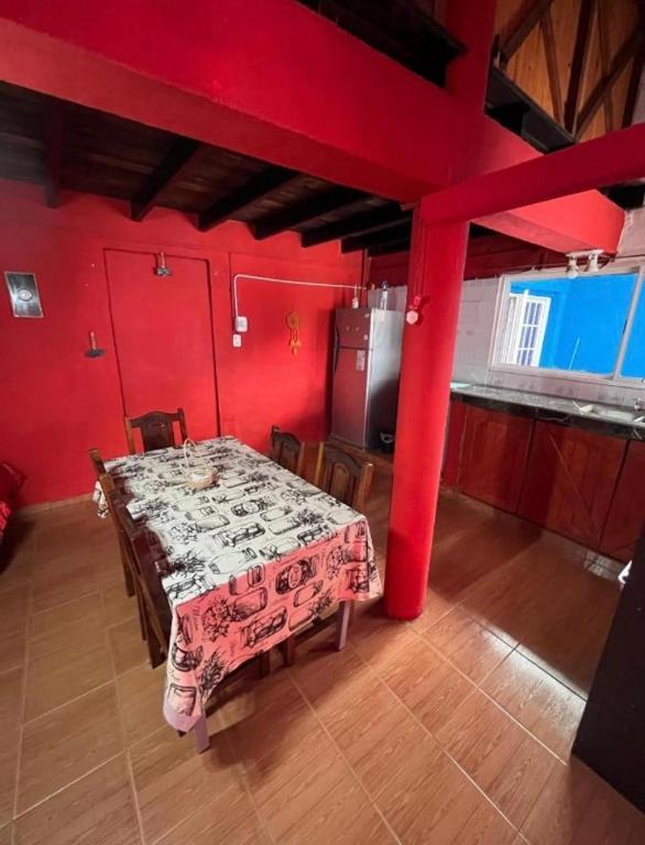 Η κουζίνα ή μικρή κουζίνα στο La Morada