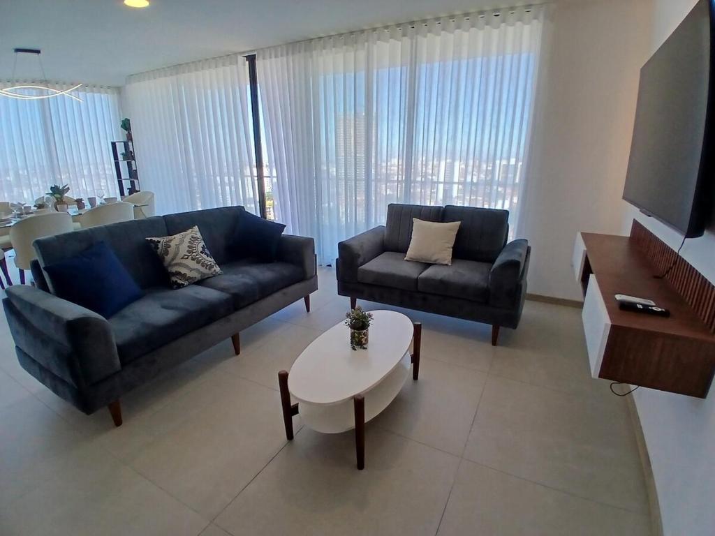 Posezení v ubytování Mirador en Macororo 15, Piso 20