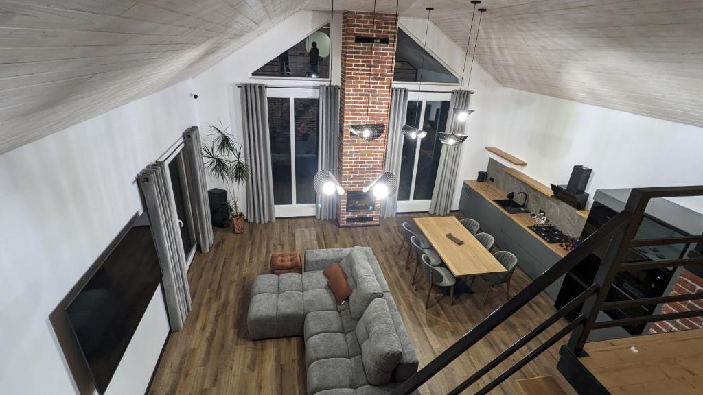 Posezení v ubytování GORF House