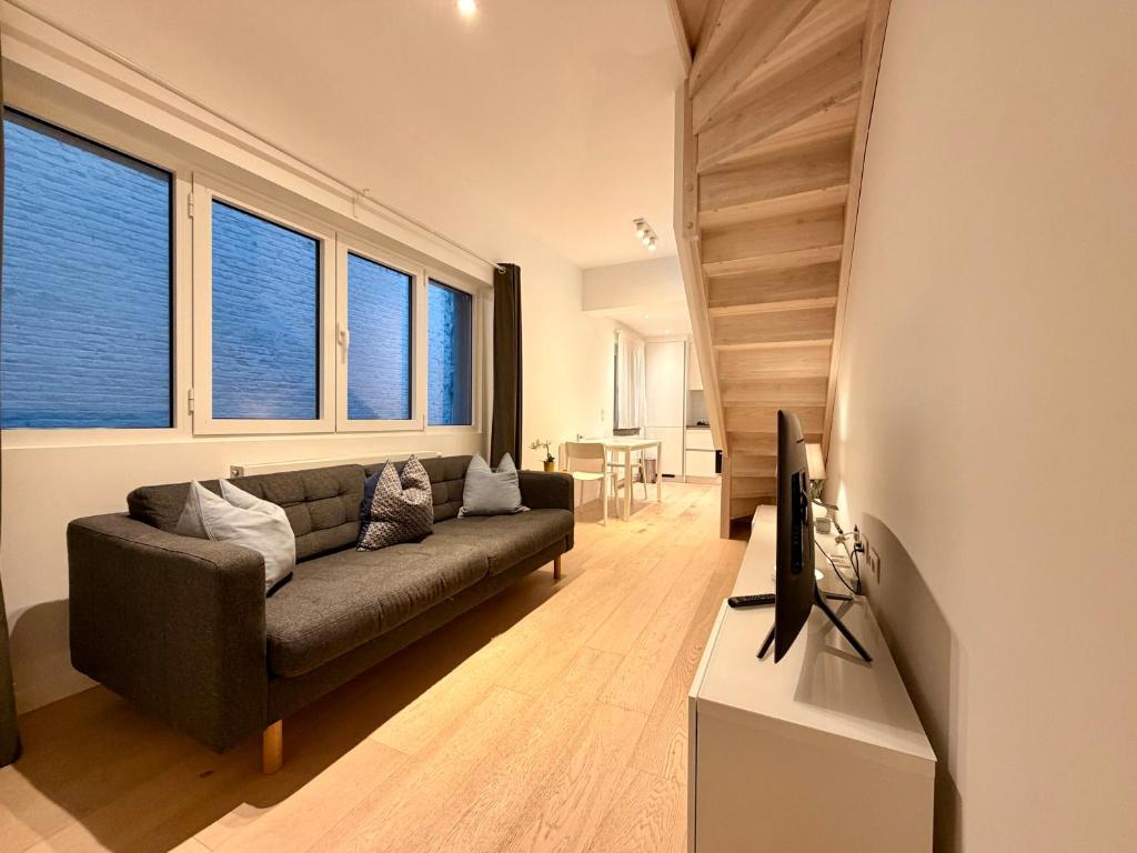 Χώρος καθιστικού στο Louise