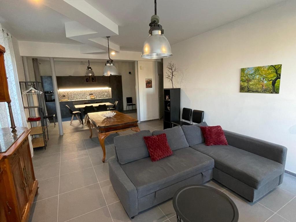 Et opholdsområde på Casa Campanella