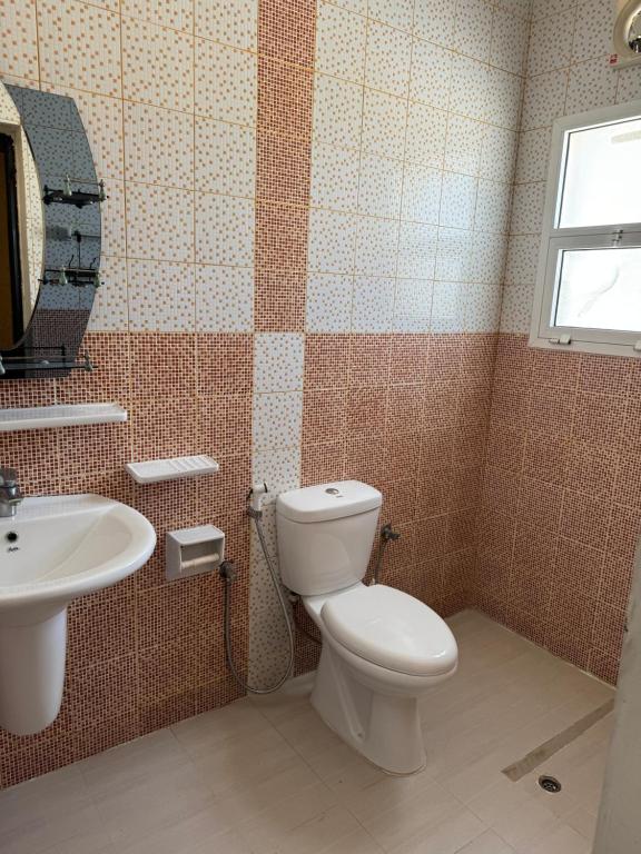 Koupelna v ubytování Juman