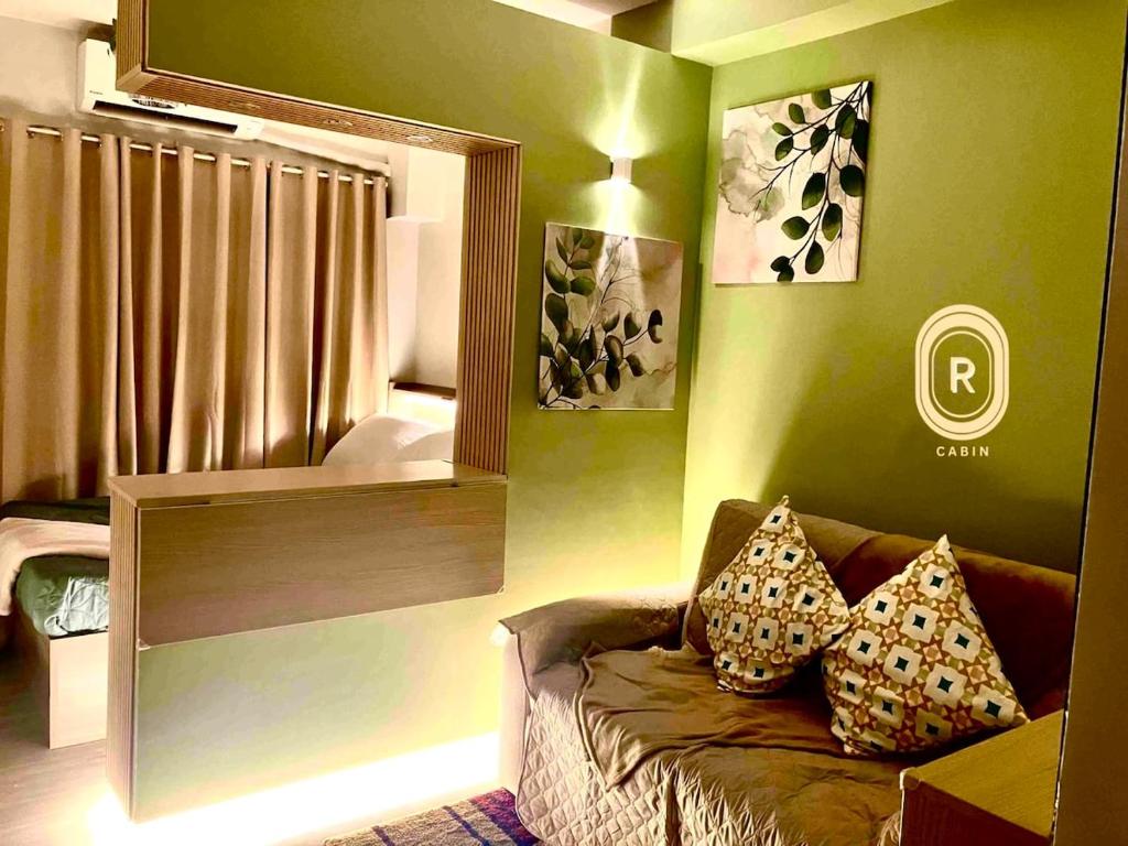 Letto o letti in una camera di R Cabin - Shore Residences