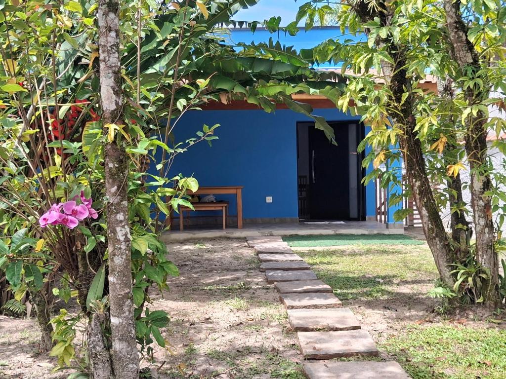 Zahrada ubytování Casa aconchegante 300mts da praia