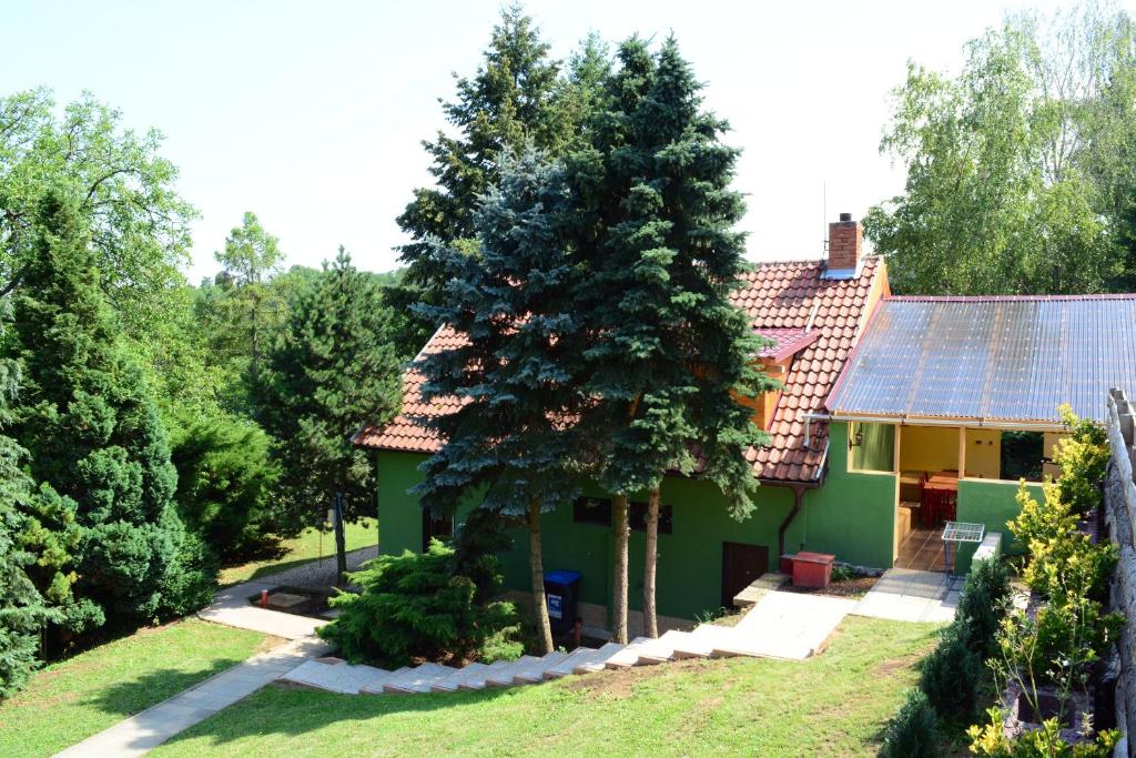 Ogród w obiekcie Areal Hradišek