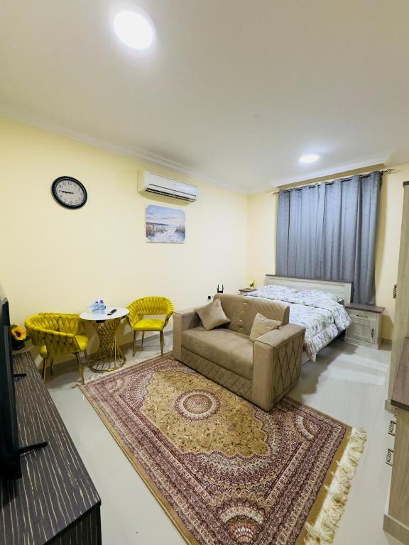 Χώρος καθιστικού στο Quiet area studio, fully furnished and ready now u