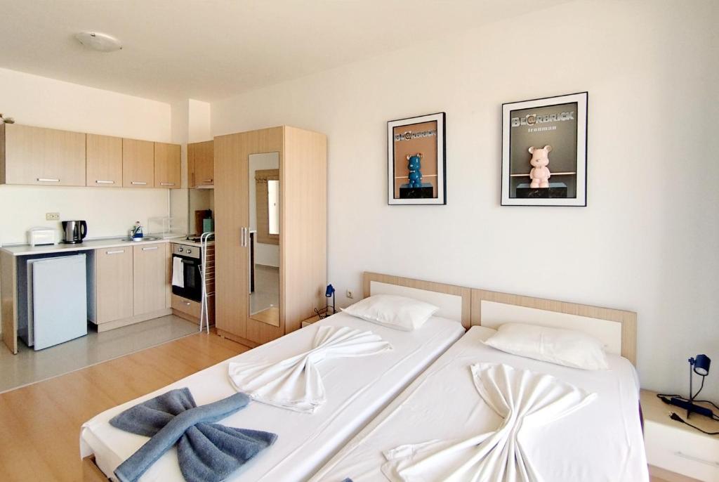 New Line Village Apartments - 带阳台的单间公寓